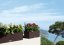 Samozavlažovací truhlík Lechuza BALCONERA COTTAGE 80 mokka kompletní set