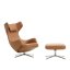 Vitra Grand Repos & Ottoman Citterio