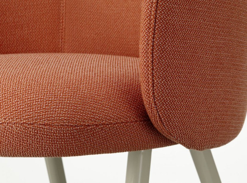 Vitra Mikado Armchair designové židle - Typy čalounění Mikado Armchair: Látka Nubia