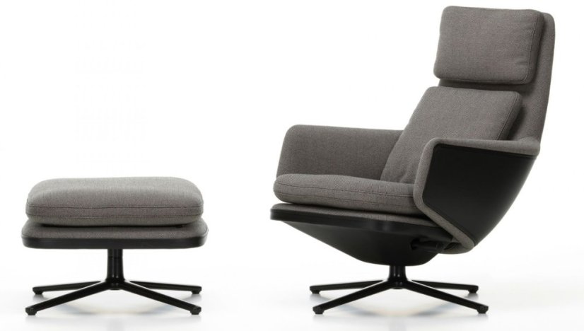 Vitra Grand Relax & Ottoman Citterio