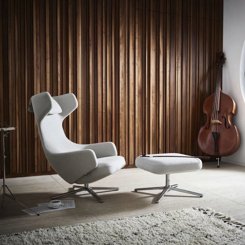 Vitra Grand Repos & Ottoman Citterio