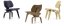 Vitra Plywood Group black pigmented walnut LCW