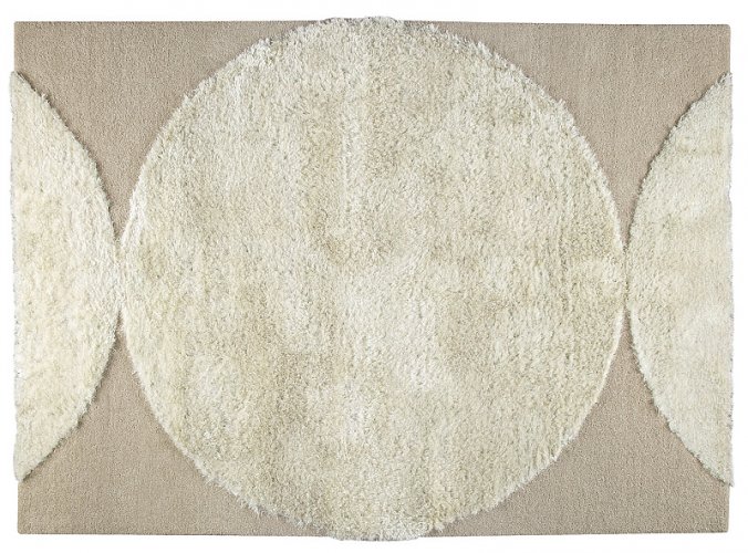 Ručně vyráběný kusový koberec RONDO 200 x 300 cm - Barva: Černá