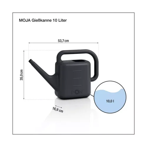 MOJA konvička 10L Rákosově zelená