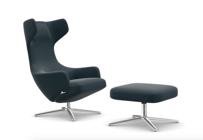 Vitra Grand Repos & Ottoman Citterio