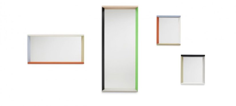 Vitra Zrcadlo Colour Frame small - Vitra Zrcadlo Colour Frame small - barvy: neutral