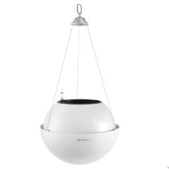 Lechuza BOLA Color 32 - bílá - závěsný samozavlažovací květináč