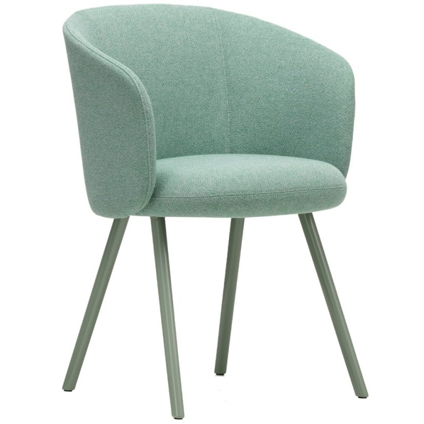 Vitra Mikado Armchair designové židle - Typy čalounění Mikado Armchair: Látka Nubia