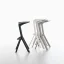 Barová židle MIURA STOOL černá a bílá