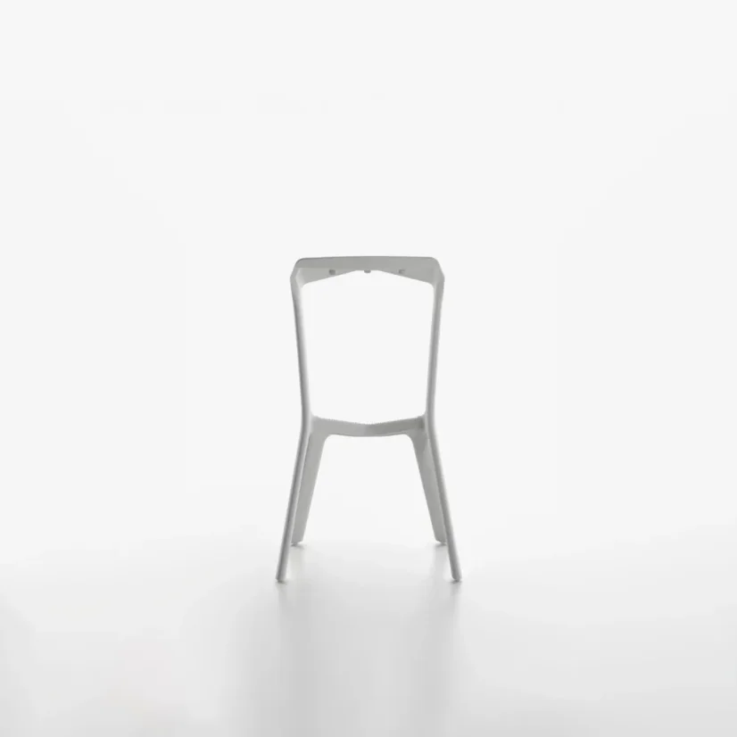 Barová židle MIURA STOOL černá a bílá