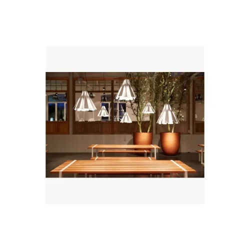 Závěsné svítidlo Delta Light METRONOME bílé