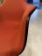 Vitra Eames Plastic Armchair DAR Deep black s čalouněním