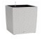 Lechuza CUBE COTTAGE 30 samozavlažovací květináč světlá šedá kompletní set