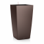 Lechuza CUBICO 50 samozavlažovací květináč espresso kompletní set