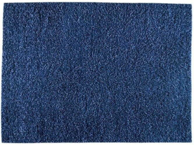 Ručně vyráběný kusový koberec SHANGHAI MIX 90 x 160 cm - Barva: Modrá