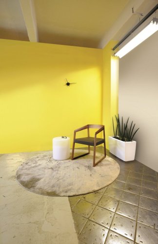 Ručně vyráběný kusový koberec LOOM TOPS průměr 200 cm - Barva: Bílá
