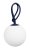 FATBOY venkovní led světlo Bolleke lamp DARK OCEAN