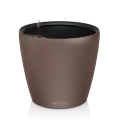 CLASSICO Color LS 35 - Samozavlažovací květináč - Muškátový oříšek - Kompletní set