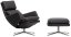 Vitra Grand Relax & Ottoman Citterio