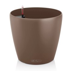 Lechuza CLASSICO Color 18 - Samozavlažovací květináč - Muškátová - Kompletní set
