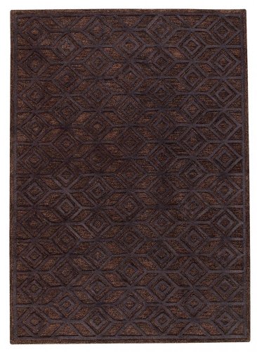 Ručně vyráběný kusový koberec ALHAMBRA 140 x 200 cm - Barva: Černá