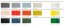Vzorky Plastics RE Vitra Eames Chair - Barva: Mustard RE