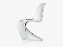 Verner Panton Chair in Chrome Limited Edition by Vitra