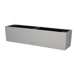 Samozavlažovací truhlík Lechuza BALCONERA STONE 80 šedý kompletní set