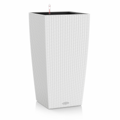 Lechuza CUBICO COTTAGE 40 samozavlažovací květináč bílá kompletní set