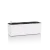 Lechuza CUBE Premium Triple samozavlažovací květináč matná bílá kompletní set