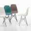 Vitra Eames DSR Chair šedo- fialová