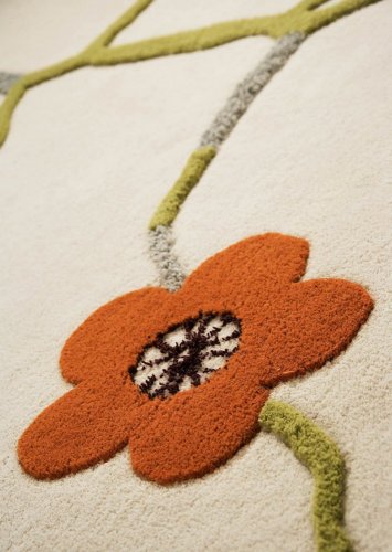 Ručně vyráběný kusový koberec MESSINA 200 x 300 cm - Barva: Bílá