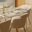 Vitra Mikado Armchair designové židle - Typy čalounění Mikado Armchair: Látka Nubia