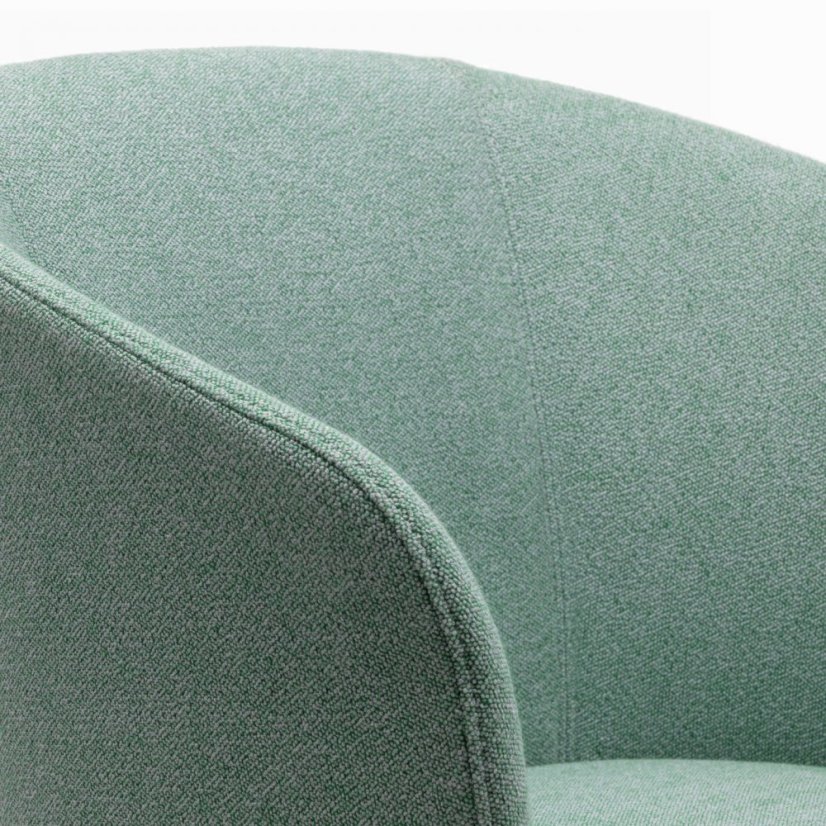 Vitra Mikado Armchair designové židle - Typy čalounění Mikado Armchair: Látka Nubia