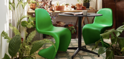 Verner Panton Chair Summer green Limited Edition by Vitra