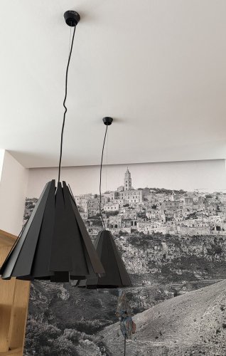 Závěsné svítidlo Delta Light METRONOME černé