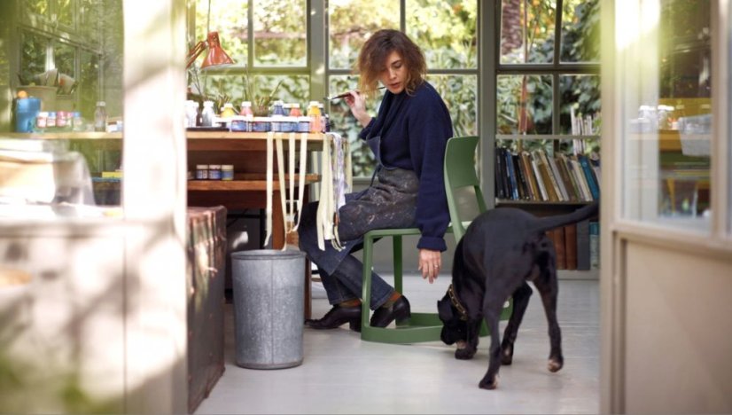 Vitra Tip Ton chair - ČERNÁ
