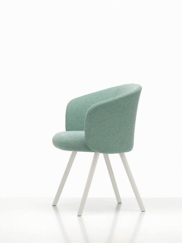 Vitra Mikado Armchair designové židle - Typy čalounění Mikado Armchair: Látka Nubia