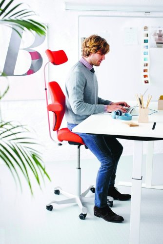 Ergonomická kancelářská židle CAPISCO 8107 - Provedení podnože Capisco 8107- bez příplatku: blush rose podnož CAPISCO 8107