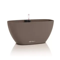 Lechuza NAVIO Color 20 samozavlažovací květináč muškátový oříšek kompletní set