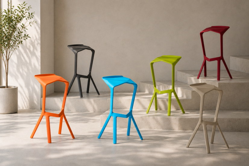 Barová židle MIURA STOOL barevné