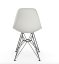 Vitra Eames Plastic Side Chair DSR bílá s černým podsedákem - Eames Plastic Side Chair DSR colors: orange