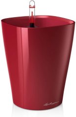 Lechuza DELTINI samozavlažovací květináč scarlet red kompletní set