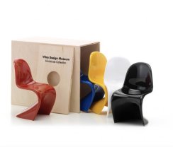 Panton Chairs Set of 5 Miniatury