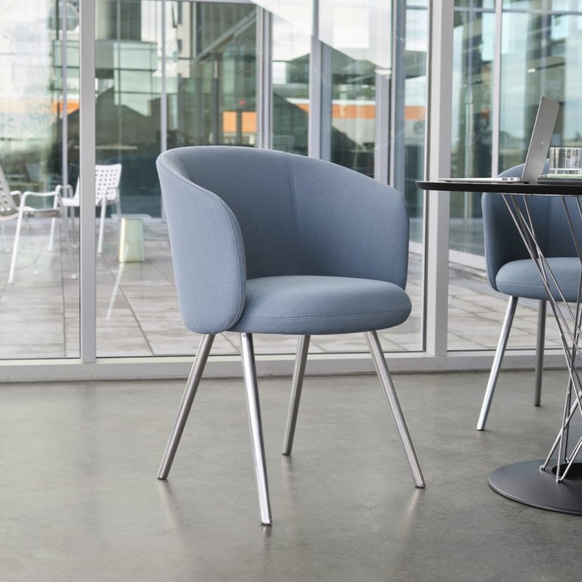 Vitra Mikado Armchair designové židle - Typy čalounění Mikado Armchair: Látka Nubia