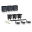Lechuza CUBE GLOSSY GREEN WALL HOME WALL KIT samozavlažovací květináč scarlet kompletní set