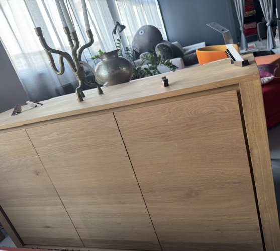 Ethnicraft Shadow Sideboard komoda se třemi dvířky