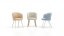 Vitra Mikado Armchair designové židle - Typy čalounění Mikado Armchair: Látka Nubia