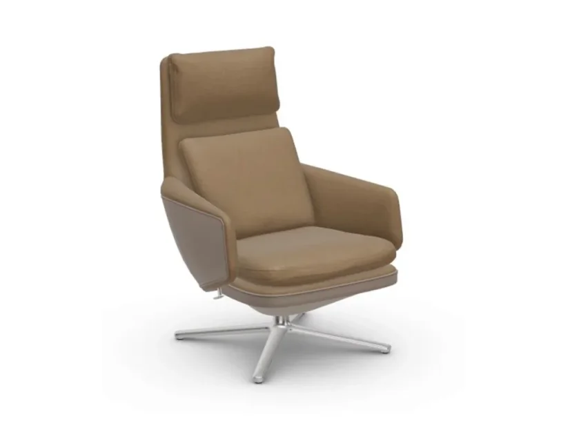 Vitra Grand Relax & Ottoman Citterio