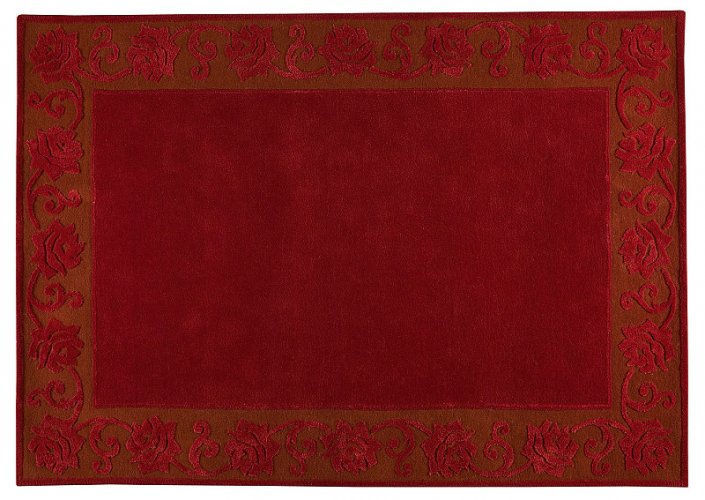 Ručně vyráběný kusový koberec VIENNA 170 x 240 cm - Barva: Červená